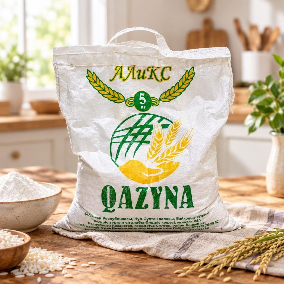 Казына Мука Рисовая 5 кг