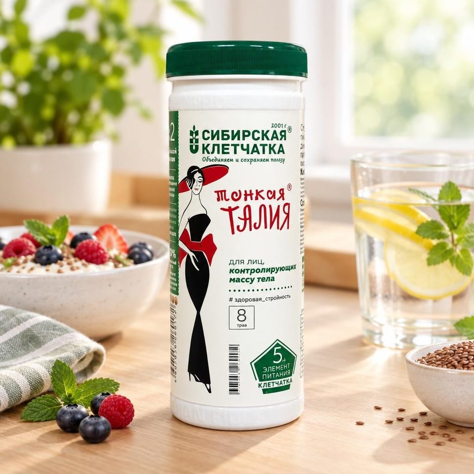 Сибирская клетчатка Тонкая талия 170 гр