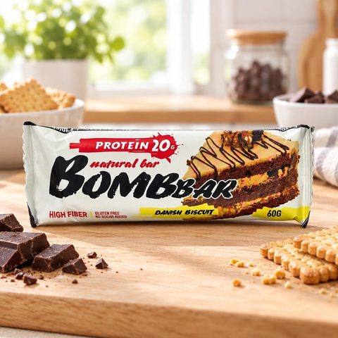 Bombbar батончик Датский бисквит 60гр 20шт