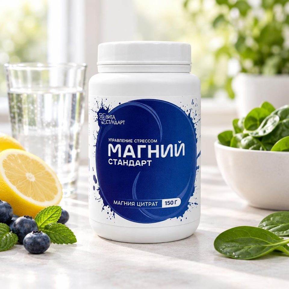 Пищевая добавка Магний-Стандарт 150 гр