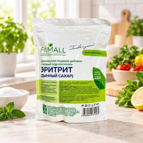 Фитпарад Эритрит 1000гр ТМ FitMall 6шт