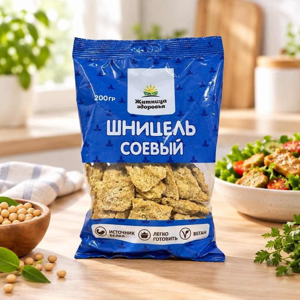 Житница Соевый шницель 200гр 1/20