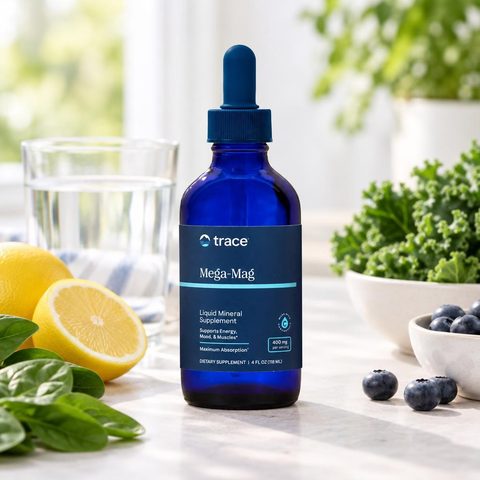 Trace minerals Mega-Mag 400mg 118ml 12шт