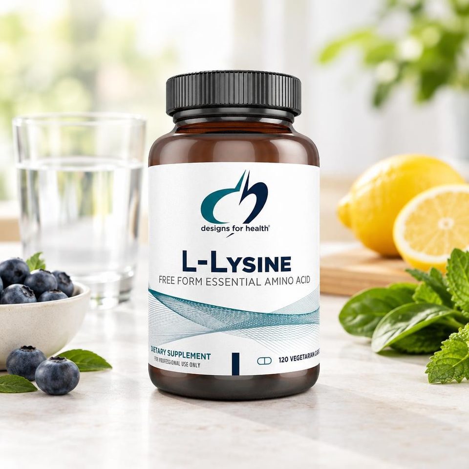 Design For Health L-Lysine 120cap