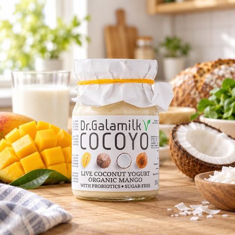 Galamilk Кокосовый йогурт манго 100гр