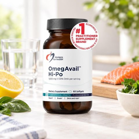 Design For Health OmegAvail™ 1600 mg EPA/DHA 1:1 (60 softgels)