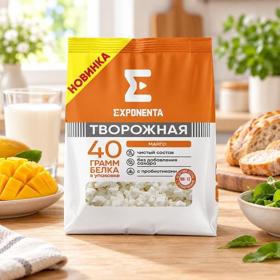 Exponenta Творожная Манго 250гр