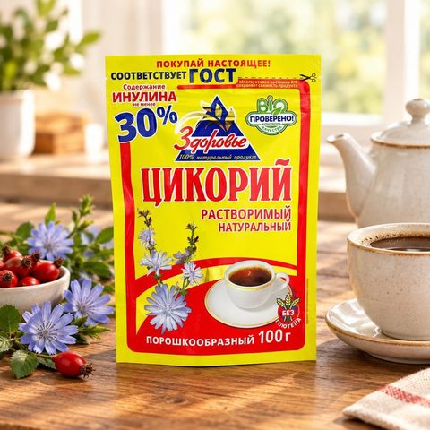 Цикорий гранула Здоровье с шиповником ZIP 85 гр 12 шт