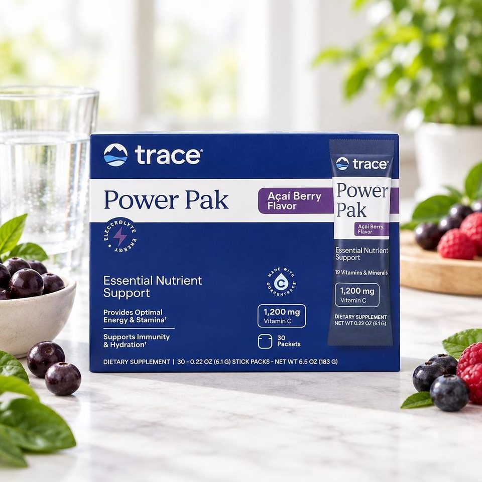 Trace Minerals Electrolyte Stamina-Acai Berry 12шт