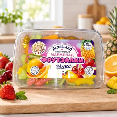 Белевский жевательный мармелад Фрутеллки микс 1 кг