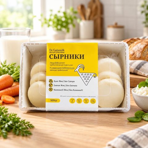 Galamilk Сырники с морковкой 500гр