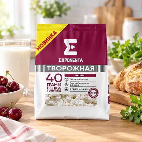 Exponenta Творожная Вишня 250гр