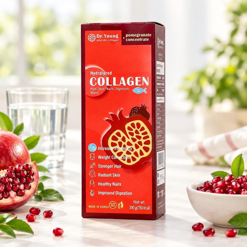Dr.Young Hydrolyzed Collagen + pomegranate concentrate (20гр*15шт)