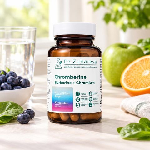 Dr.Zubareva Хромберин 60 капсул