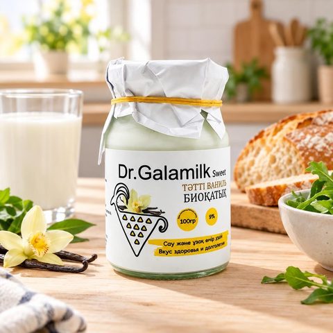 Galamilk Творожок Sweet ваниль 100гр