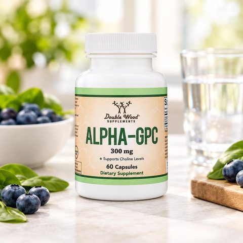 Double Wood Supplements - Alpha GPC - 300 mg 60capsules