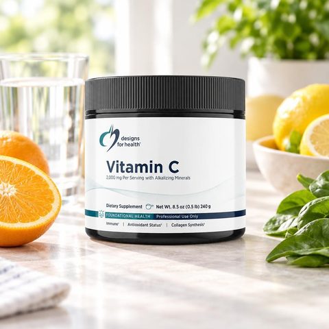 Design For Health-Vitamin C Buffered Powder 240 gr