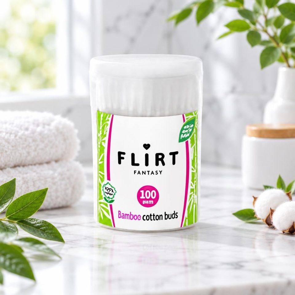 Fantasy Flirt Ватные палочки 100шт зип упаковка