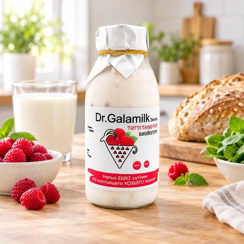 Galamilk Биойогурт из козьеге молока малина 300мл
