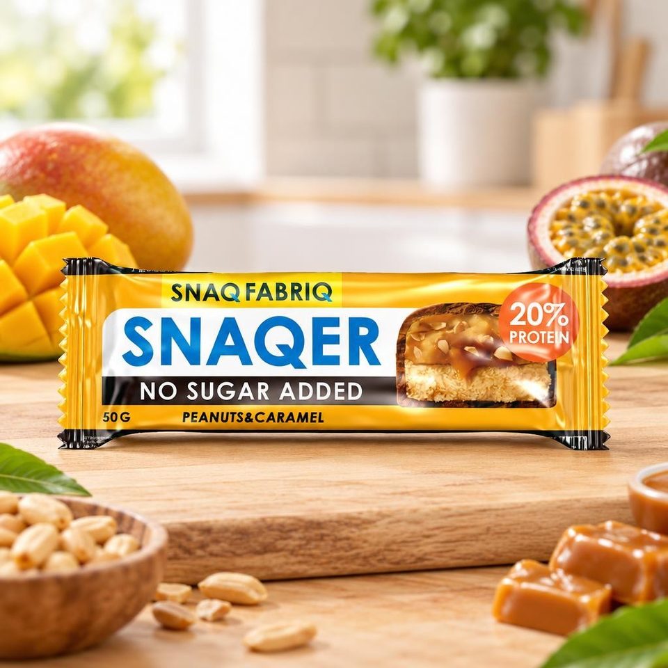 SNAQ FABRIQ Батончик глазированный 40 гр (Манго-Маракуйя) 30шт