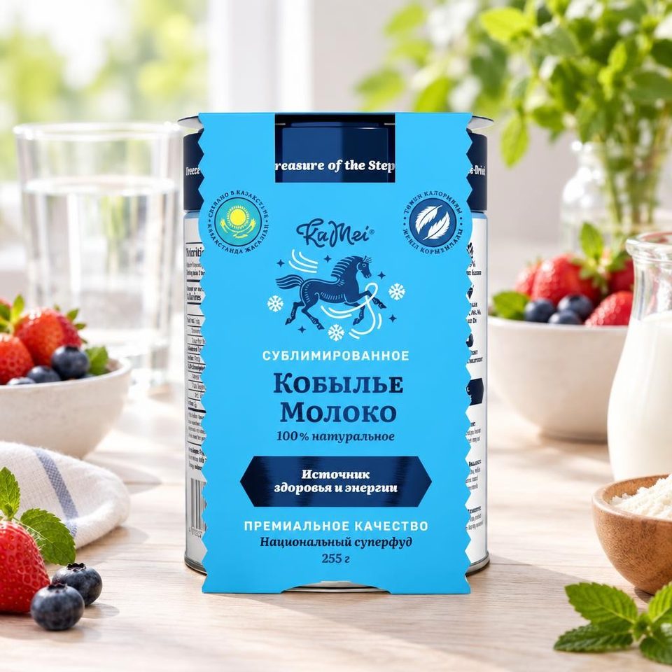 KaMei сухое кобылье молоко 255гр