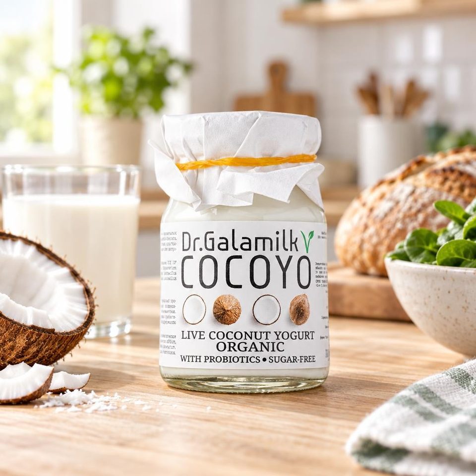 Galamilk Кокосовый йогурт 100гр