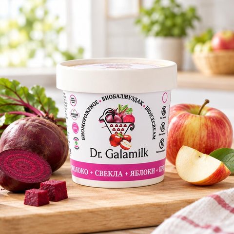 Galamilk Биомороженое Свекла+Яблоко 100гр