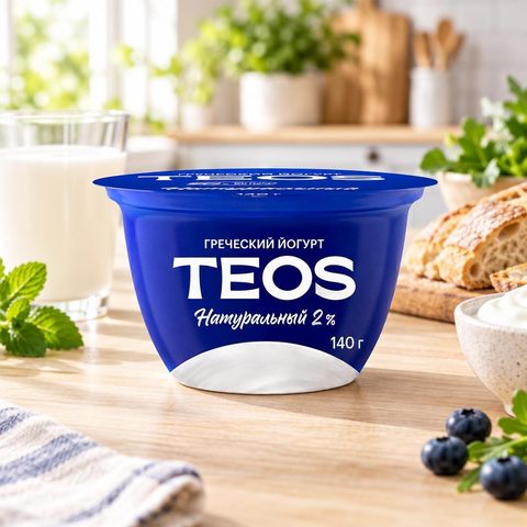 Савушкин йогурт Греческий Теос 2% 140гр
