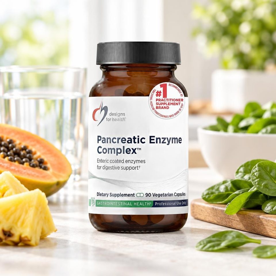 Designs For Health Pancreatic Enzymes 90 capsules