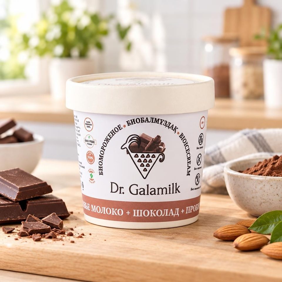 Galamilk Биомороженое Шоколад 100гр
