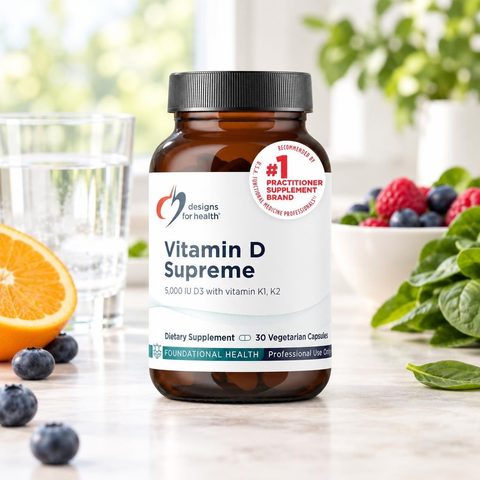 Designs For Health Vitamin D Supreme 5000mg K2