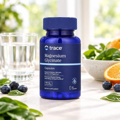 Trace minerals Magnesium Glycinate 90кап 8шт