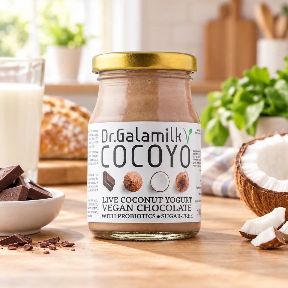 Galamilk Кокосовый йогурт шоколад 100гр