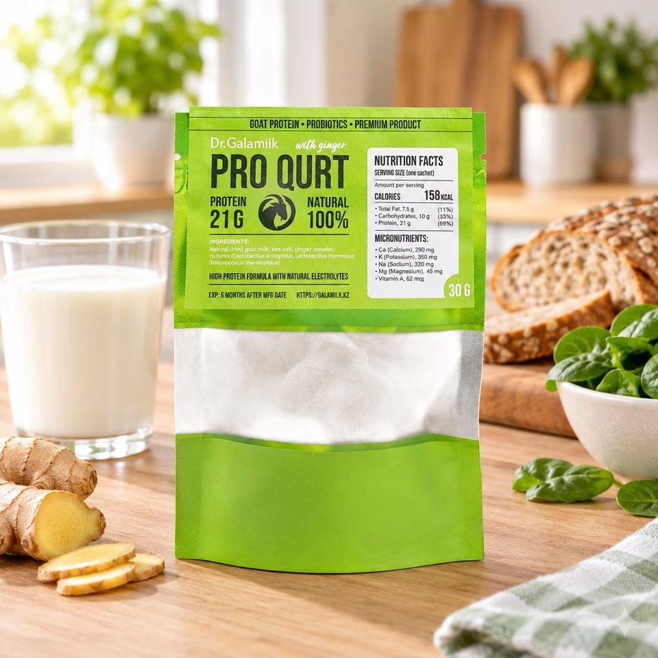 Galamilk PRO QURT с имбирем 30гр