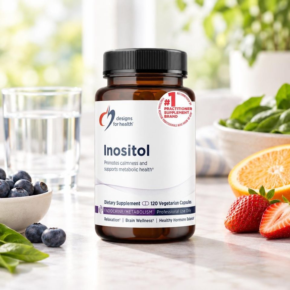 Design For Health Inositol 120capsules