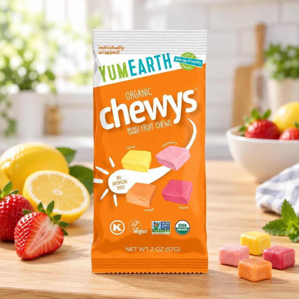 YUMEARTH Chewys жевательные конфеты 57гр