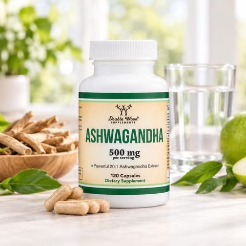 Double Wood Ashwagandha 500mg 120cap