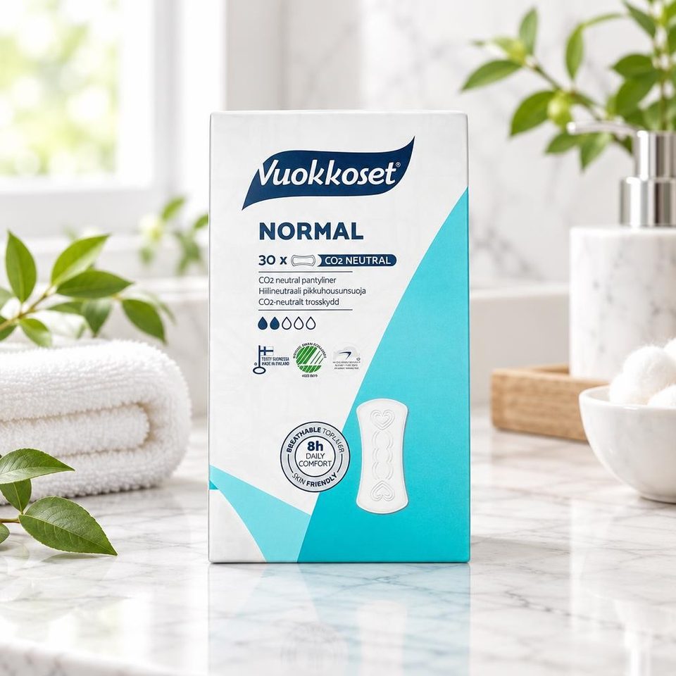Vuokkoset 30 Normal Прокладки женские ежедневные 15шт