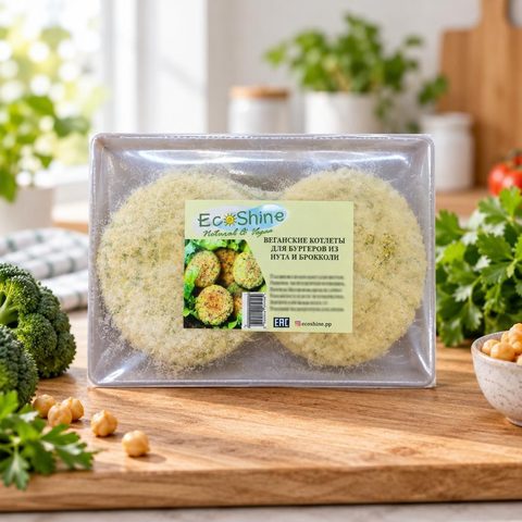 Нутовые котлеты Ecoshine