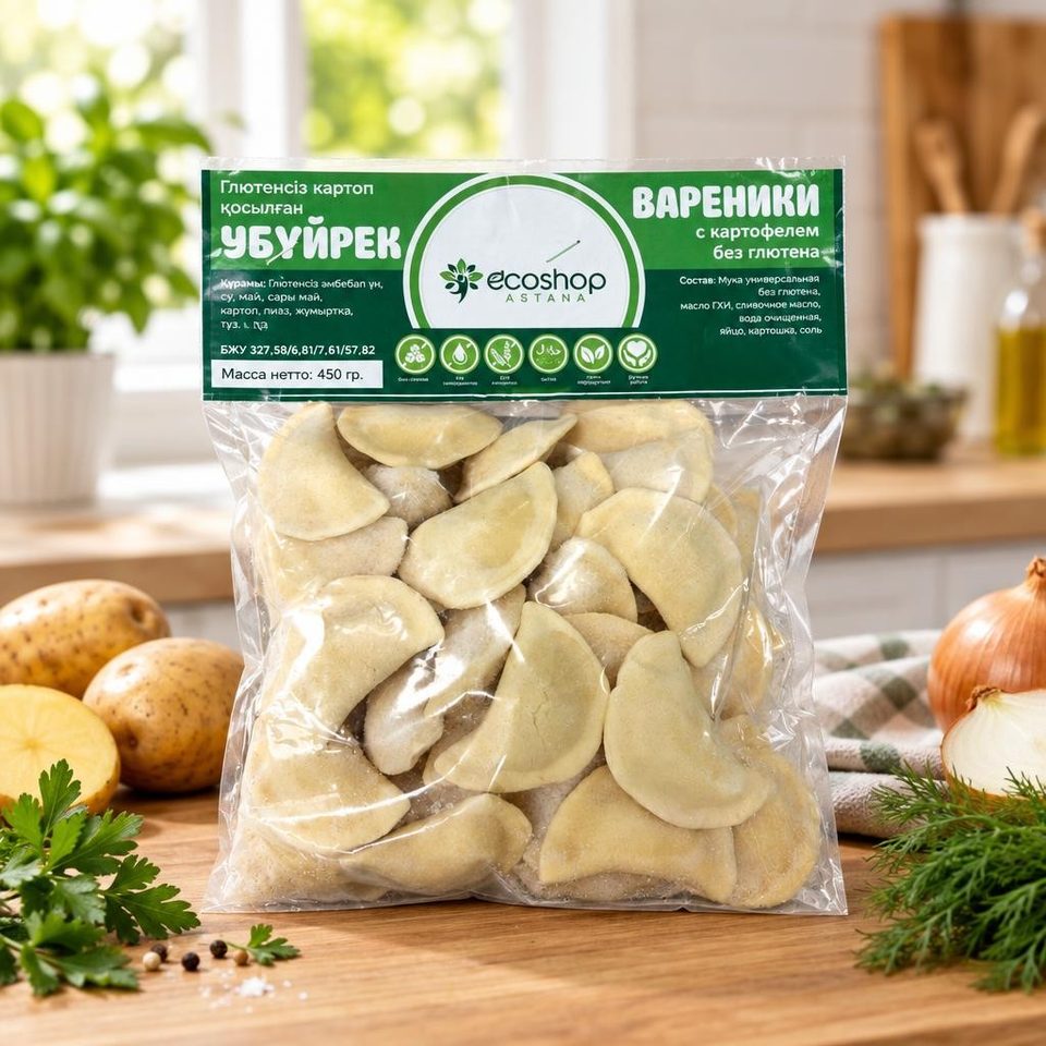 ИП Алдияр Вареники с картошкой бг