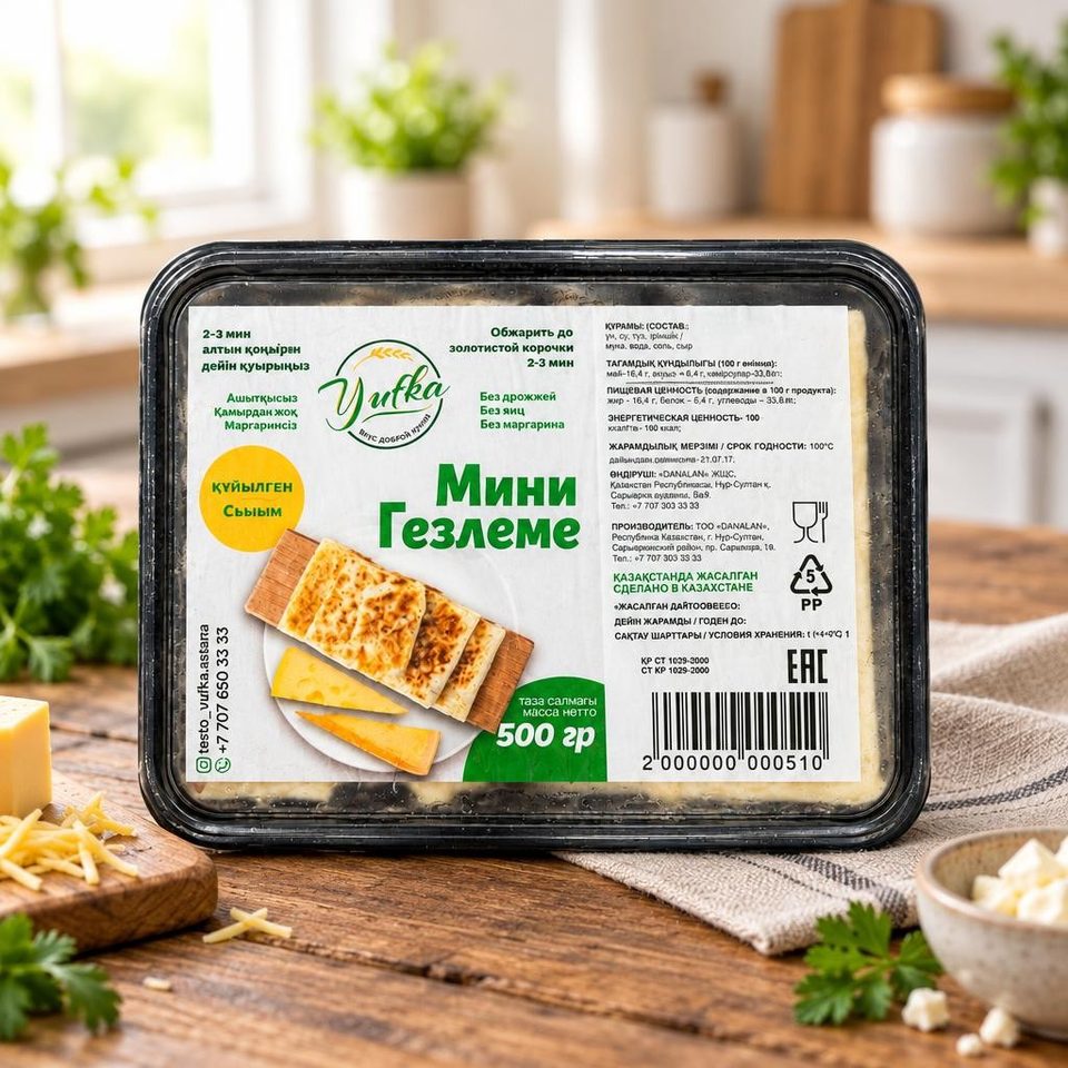 Мини гезлеме с сыром