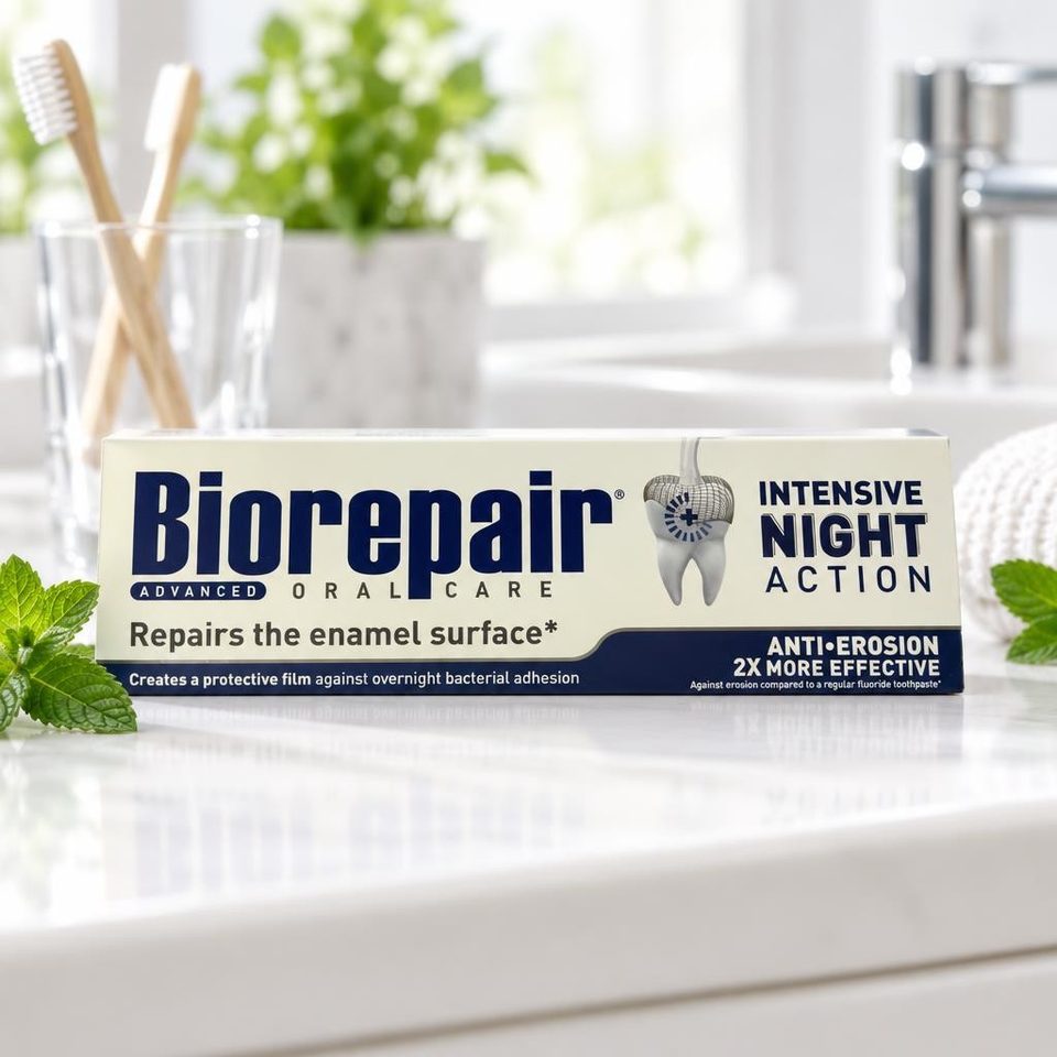 Biorepair Nigth Anti-erosion зубная паста Ночной уход против эрозии эмали 75мл