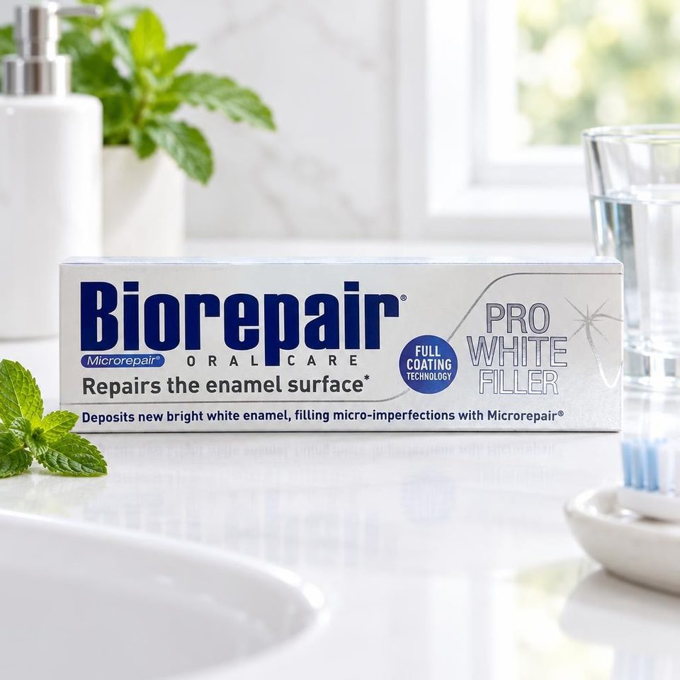 Biorepair Pro White зубная паста для востановление белизну зубов 75мл