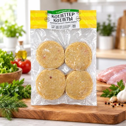 Dr Casserole котлеты из индейки 360гр