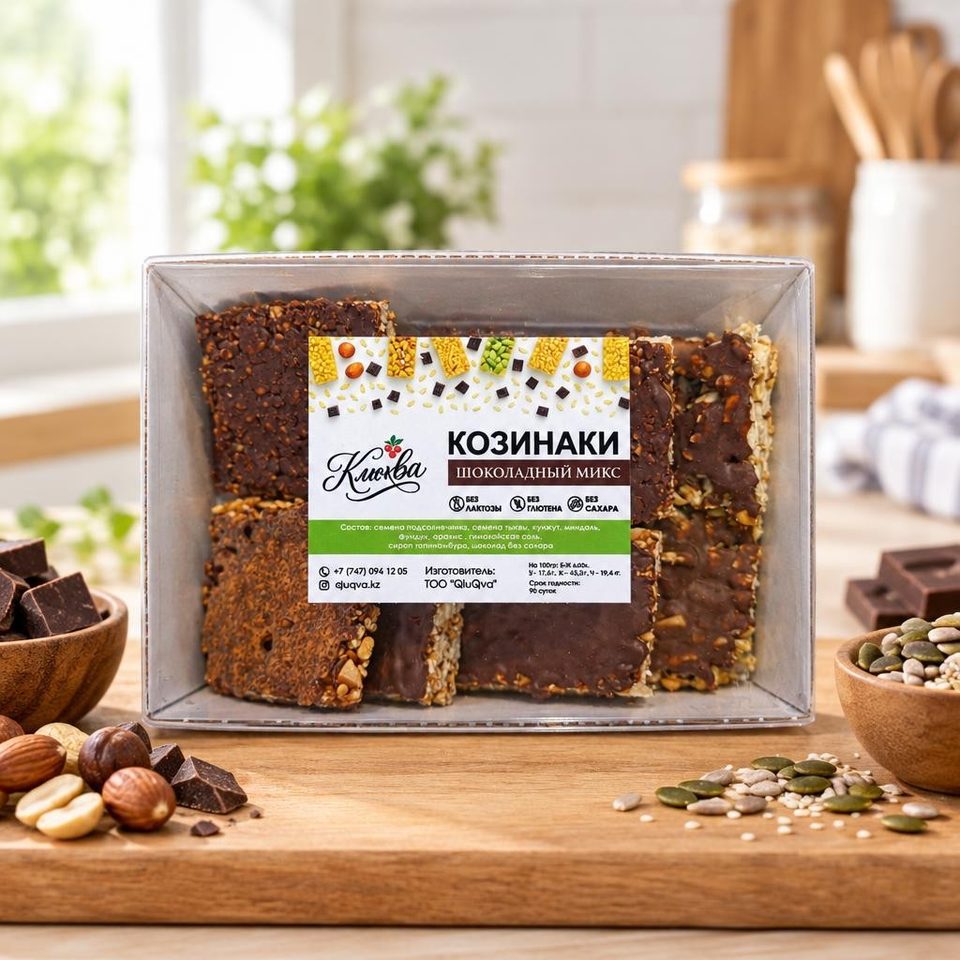 Козинаки Qluqva шоко микс