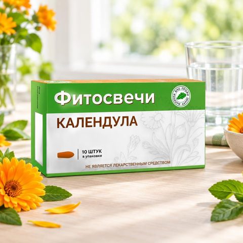 Фитосвечи Календула 10 шт