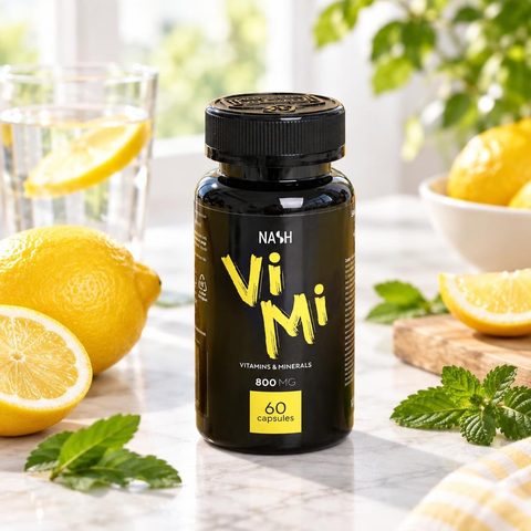 NASH Биолагически активная добавка к пище Vitamin C+ZN, 60кап