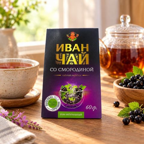 Иван-чай Смородина карт.упак. 60 гр