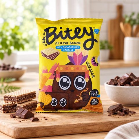 Bitey Вафли Шоколад 35гр 10шт