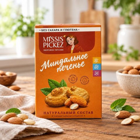 Missis Pickez Печенье Миндальное 100 гр